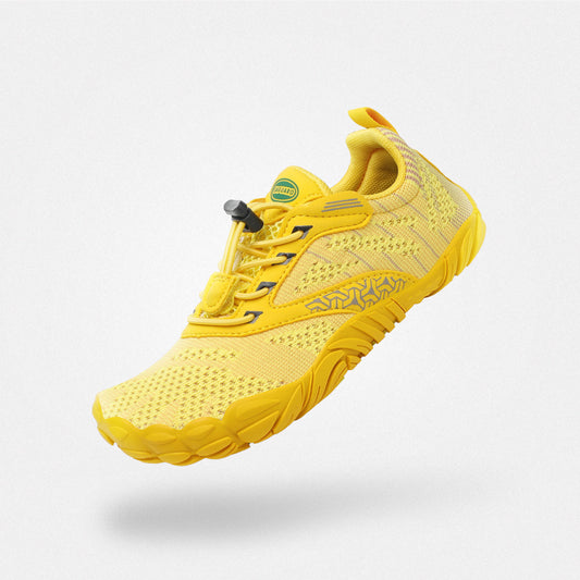 Barfußschuhe Kinder-Spiel Free I Gelb Kinder 4mm Sohle Waschbar - Saguaro