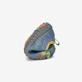 Barfußschuhe Flexkerben Smart I Himmelblau Kinder 4mm Sohle Klettverschluss falten- Saguaro