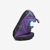 Barfußschuhe Crossfit Free I Lila Erwachsene 4mm Sohle Fitness falten- Saguaro