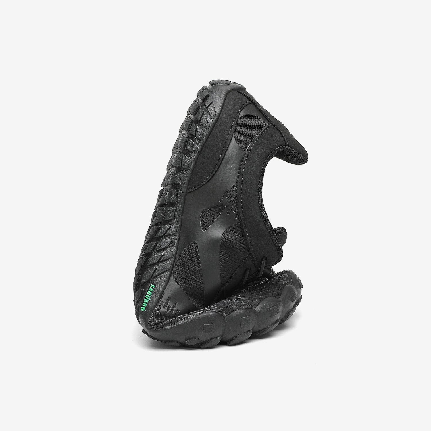 Barfußschuhe Traction Vitality III Schwarz Erwachsene 4mm Sohle Outdoor-Grip falten- Saguaro