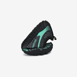 Barfußschuhe Kinder leicht Fast I Grun Kinder 4mm Sohle Zehenfreiheit falten - Saguaro