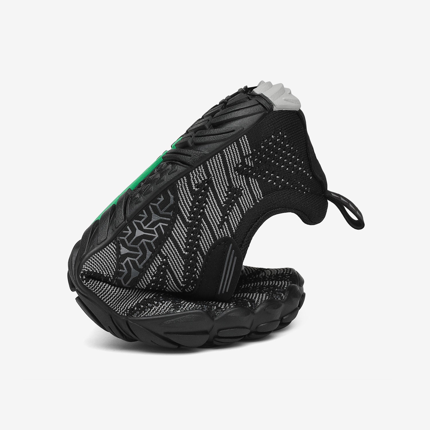 Barfußschuhe Crossfit Free I Schwarz Erwachsene 4mm Sohle Fitness falten- Saguaro