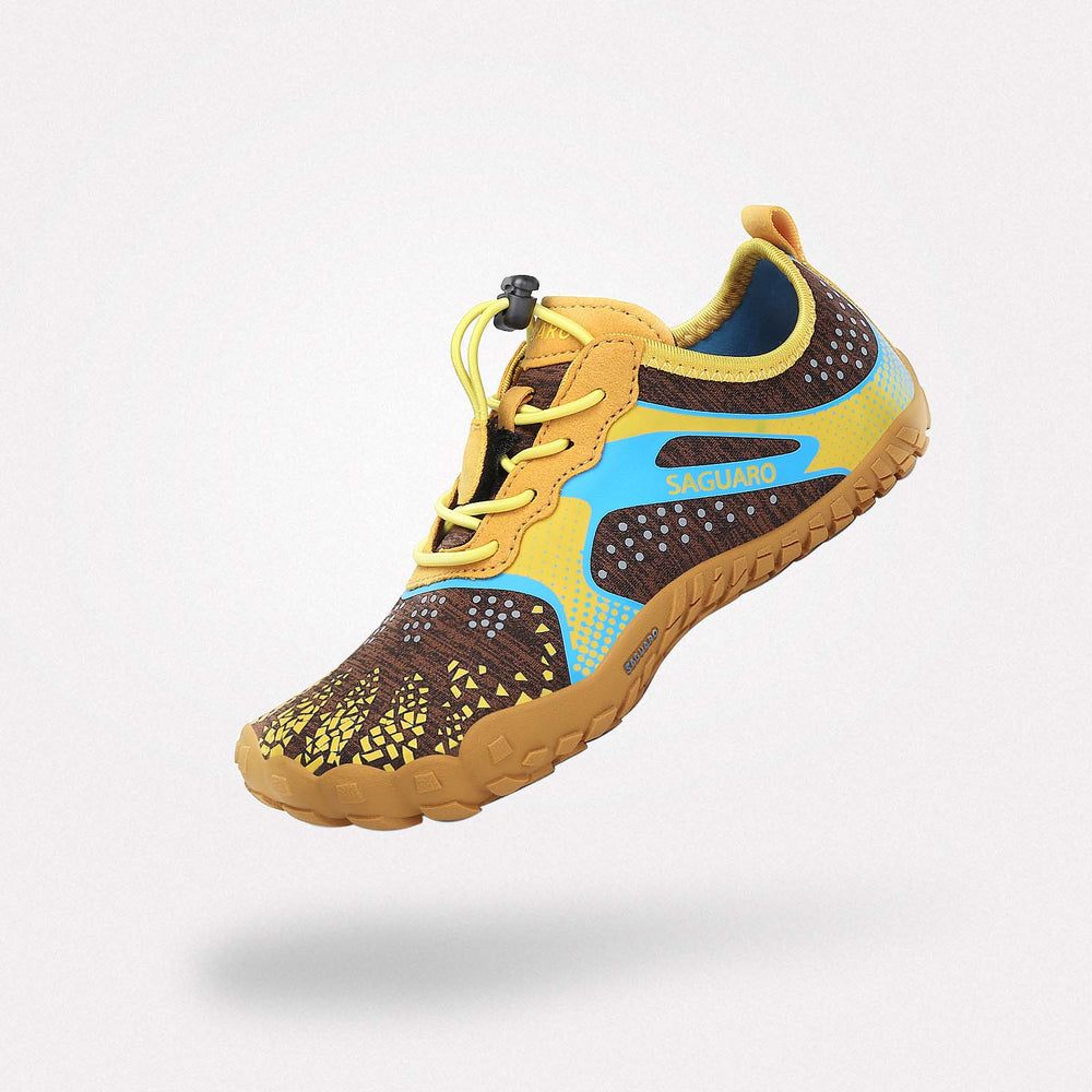 Barfußschuhe Kinder leicht Fast I Gold Kinder 4mm Sohle Zehenfreiheit - Saguaro