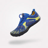 Barfußschuhe Kinder leicht Fast I Blau Kinder 4mm Sohle Zehenfreiheit - Saguaro