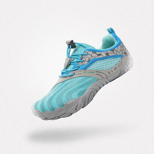 Barfußschuhe Umweltfreundlich Vitality I Himmelblau Kinder 4mm Sohle Nachhaltig - Saguaro