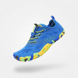 Barfußschuhe Stadtdesign Smart II Blau Erwachsene 4mm Sohle Urban Style - Saguaro