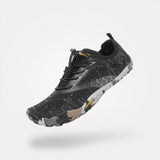 Barfußschuhe Stadtdesign Smart II Schwarz Erwachsene 4mm Sohle Urban Style - Saguaro