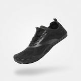 Barfußschuhe Minimalist Smart I Schwarze Erwachsene 4mm Sohle Ultradünn - Saguaro