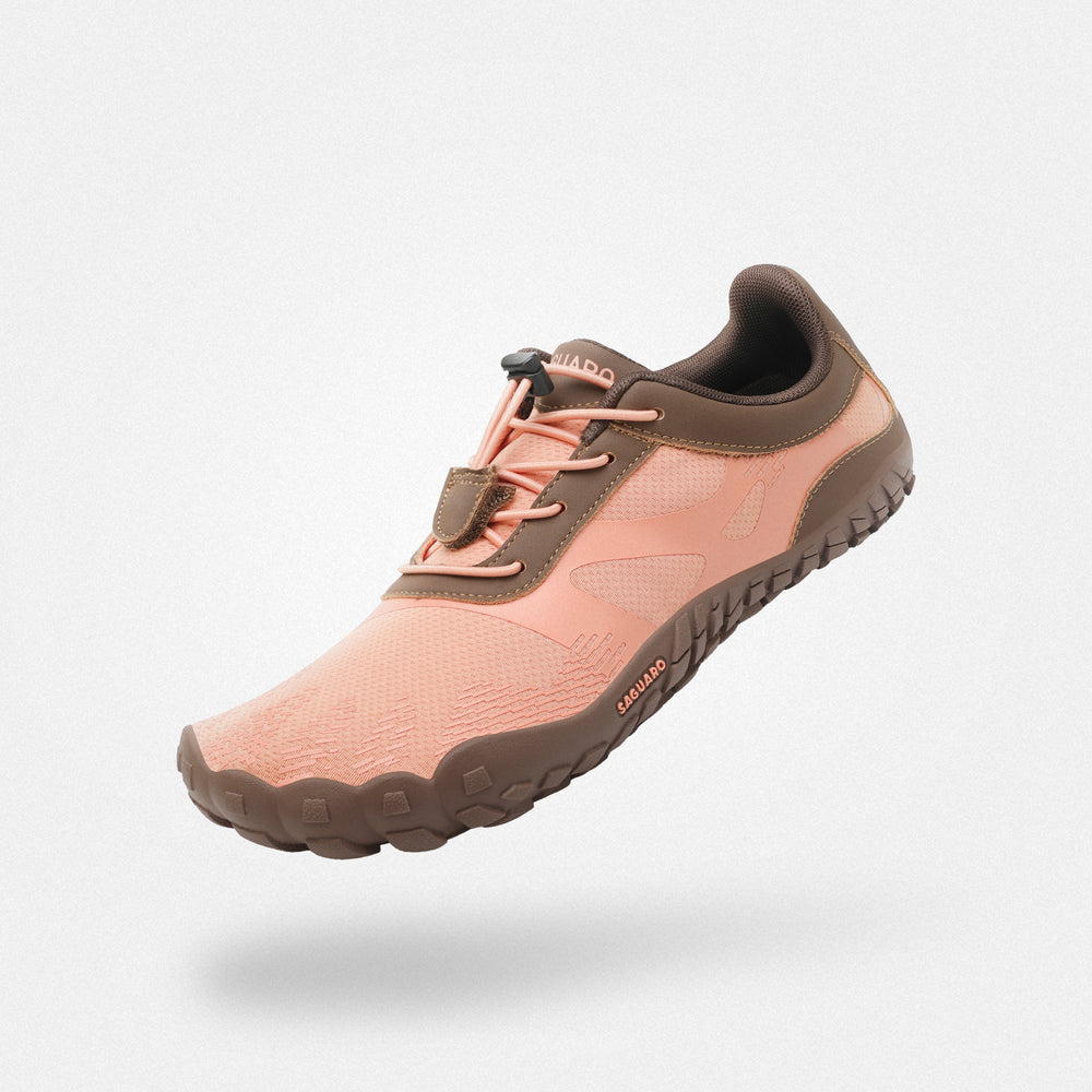 Barfußschuhe Traction Vitality III Rosa Erwachsene 4mm Sohle Outdoor-Grip falten- Saguaro