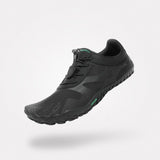 Barfußschuhe Traction Vitality III Schwarz Erwachsene 4mm Sohle Outdoor-Grip - Saguaro