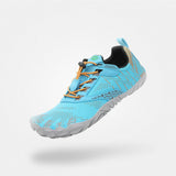 Barfußschuhe Crossfit Free I Blau Erwachsene 4mm Sohle Fitness - Saguaro