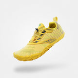 Barfußschuhe Crossfit Free I Gelb Erwachsene 4mm Sohle Fitness - Saguaro