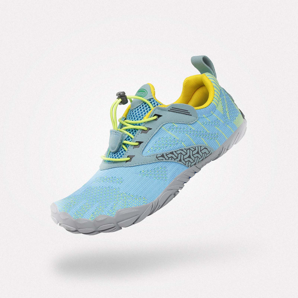 Barfußschuhe Crossfit Free I Himmelblau Erwachsene 4mm Sohle Fitness - Saguaro