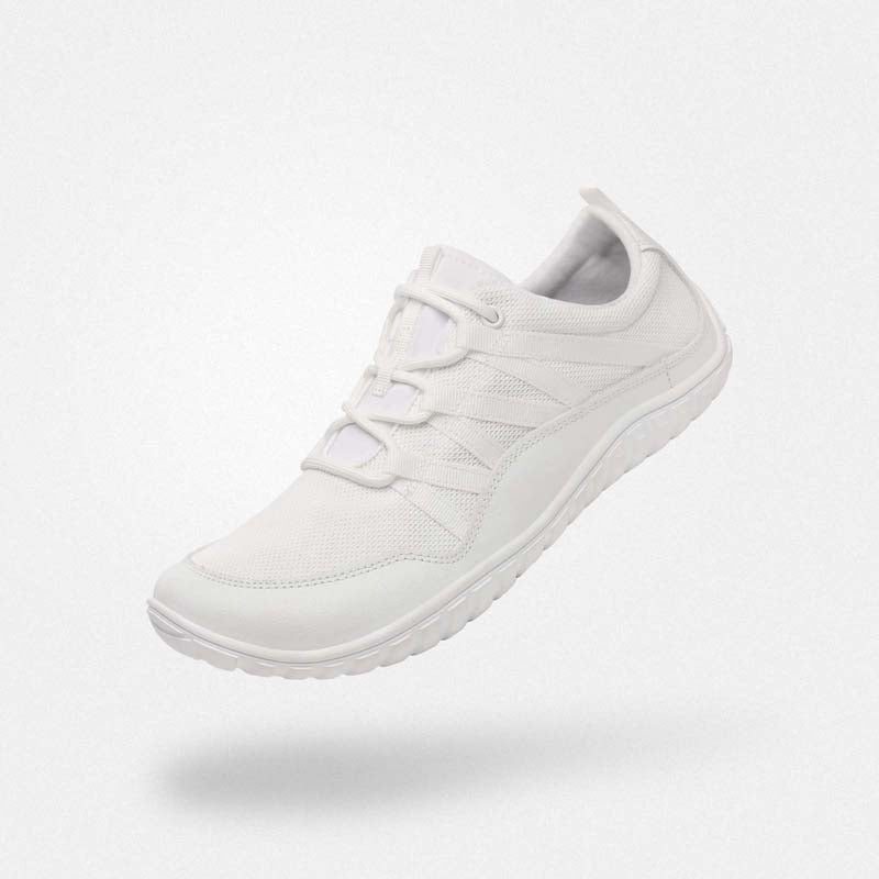 Breite Füße Freizeitschuhe City-Chic Forestep I WeiB Erwachsene 4mm Sohle - Saguaro