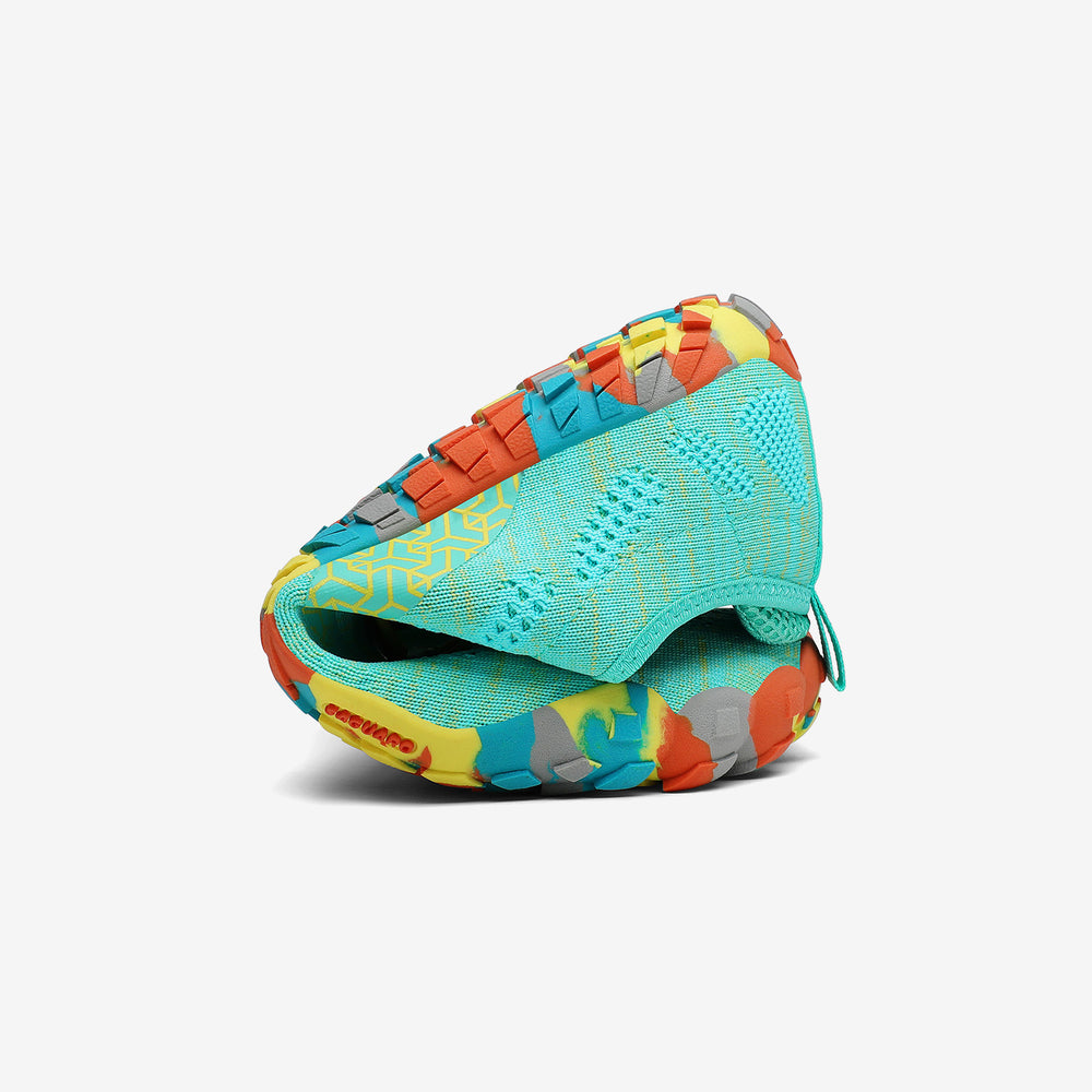 Barfußschuhe Stadtdesign Smart II Turkisgrun Erwachsene 4mm Sohle Urban Style falten- Saguaro