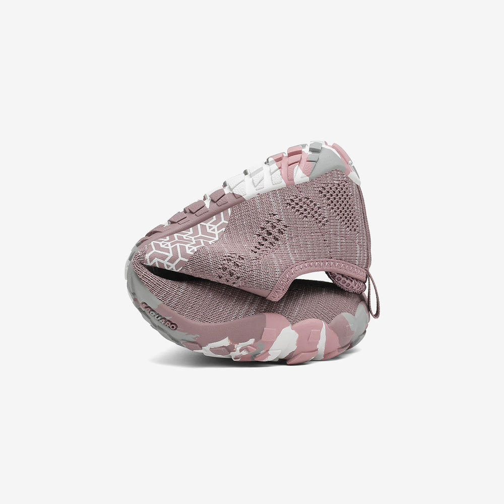 Barfußschuhe Stadtdesign Smart II Rosenrot Erwachsene 4mm Sohle Urban Style falten- Saguaro
