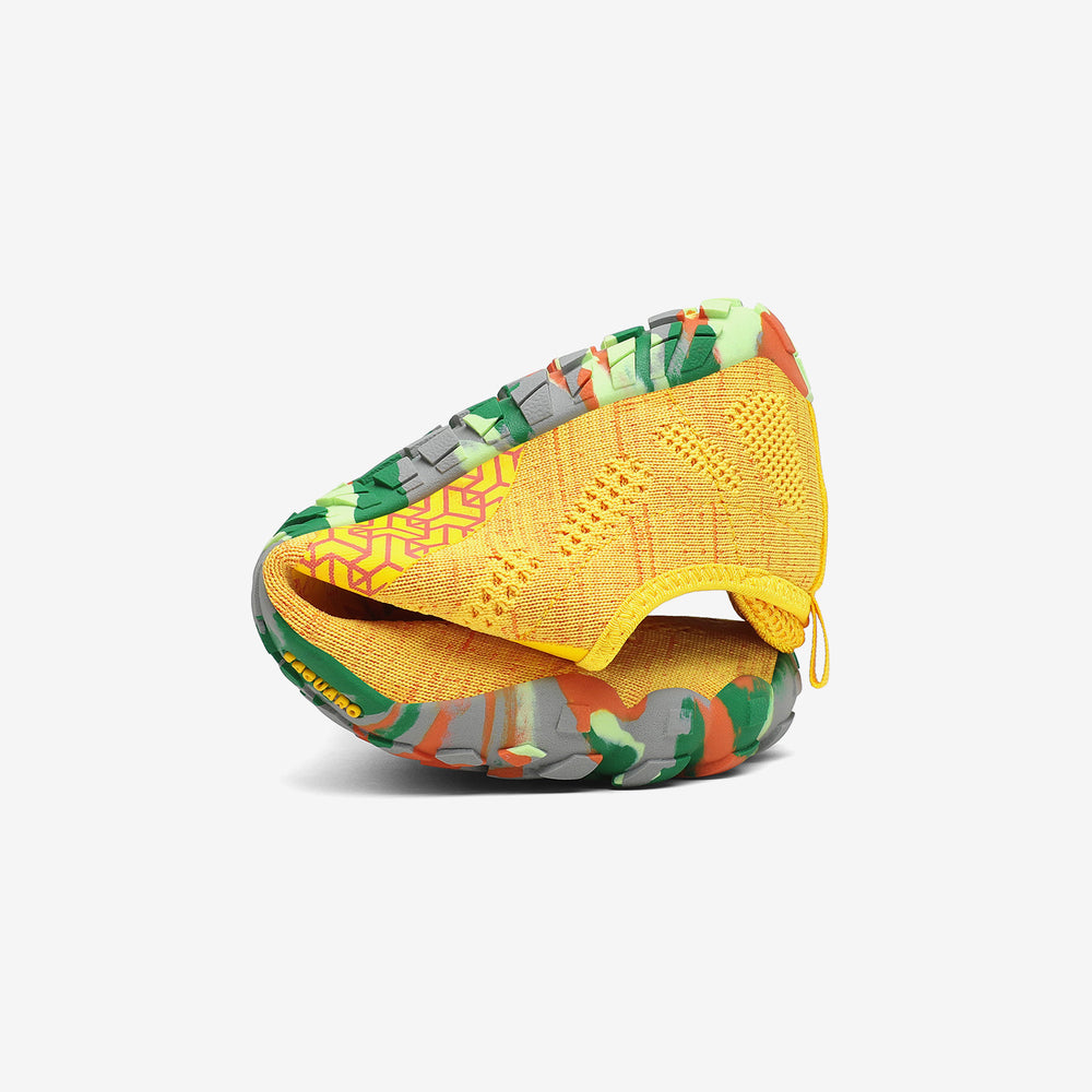Barfußschuhe Stadtdesign Smart II Gelb Erwachsene 4mm Sohle Urban Style falten- Saguaro