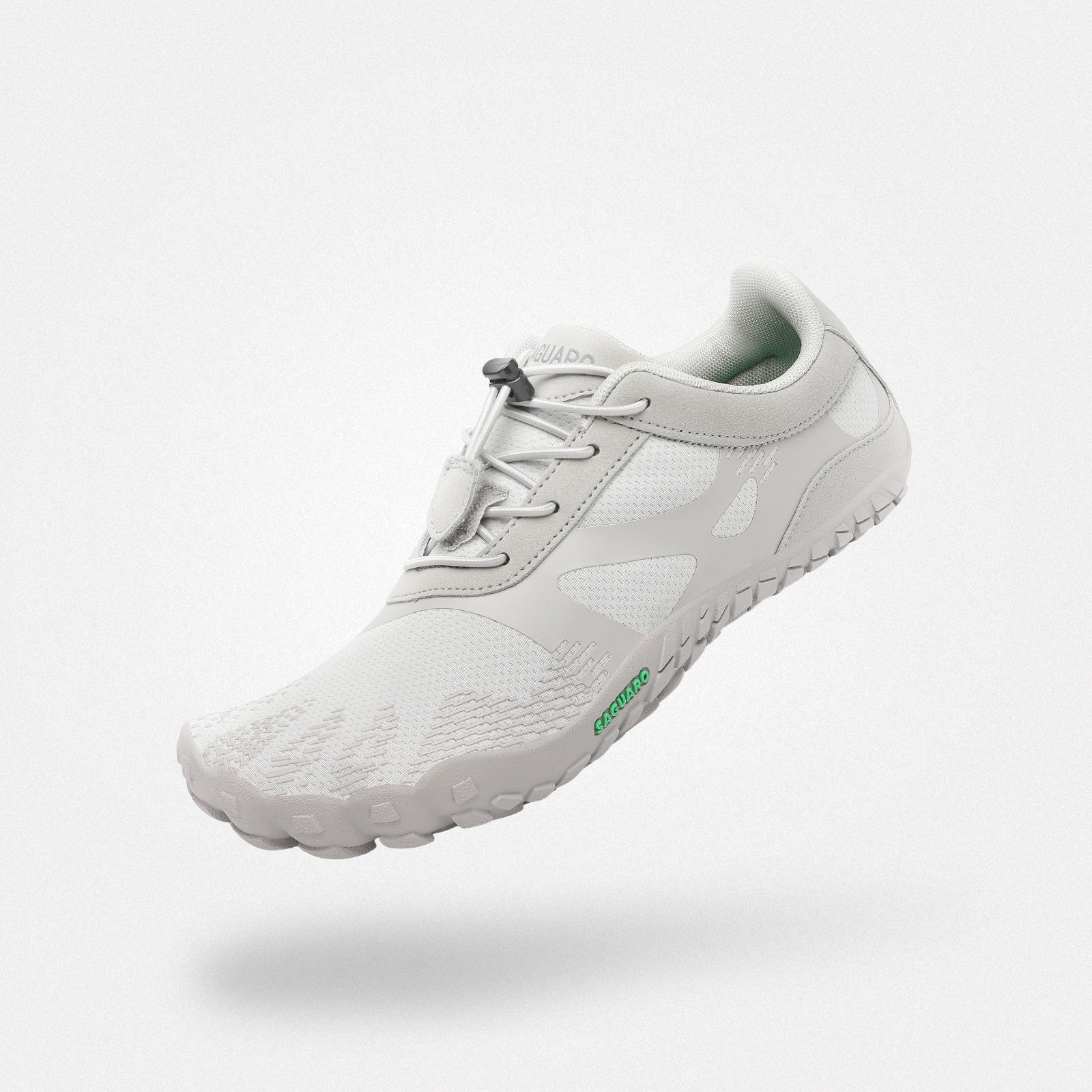 Barfußschuhe Traction Vitality III Grau Erwachsene 4mm Sohle Outdoor-Grip - Saguaro