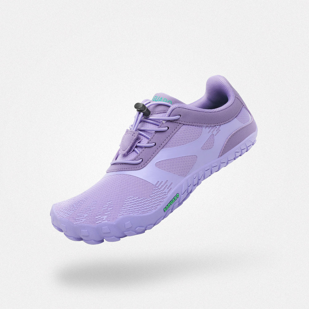 Barfußschuhe Traction Vitality III Lila Erwachsene 4mm Sohle Outdoor-Grip - Saguaro