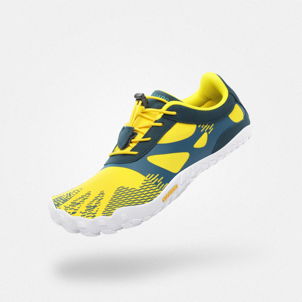 Barfußschuhe Traction Vitality III Gelb Erwachsene 4mm Sohle Outdoor-Grip - Saguaro