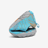Barfußschuhe Crossfit Free I Blau Erwachsene 4mm Sohle Fitness falten- Saguaro