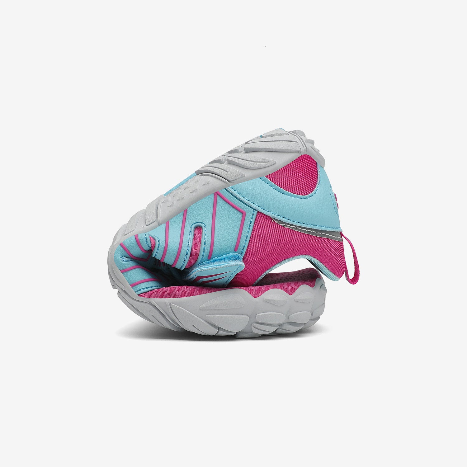 Barfußschuhe Lauftechnik Vigor II Rosa Erwachsene 4mm Sohle falten- Saguaro