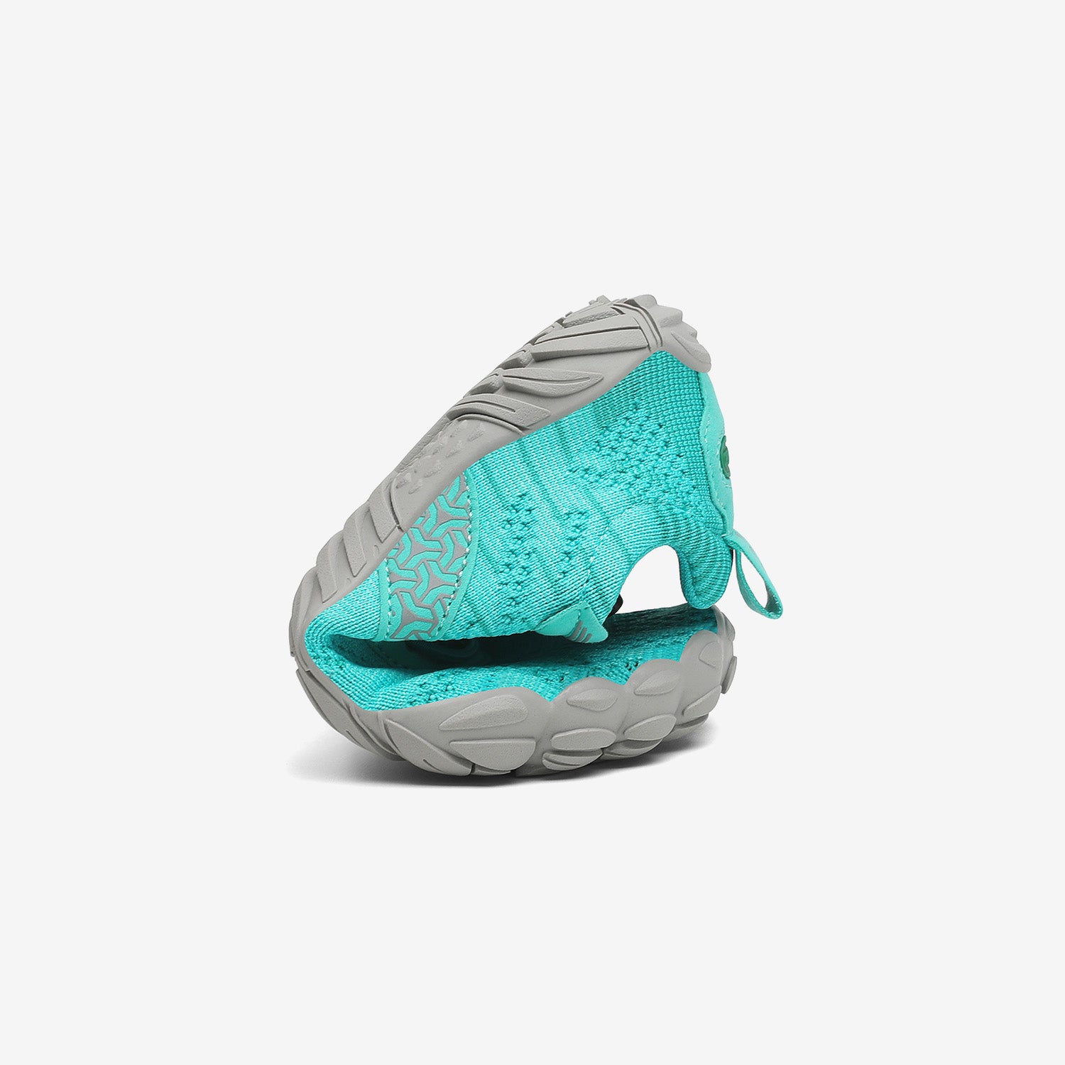 Barfußschuhe Kinder-Spiel Free I Turkisgrun Kinder 4mm Sohle Waschbar falten- Saguaro