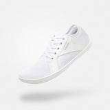 Barfuß Freizeitschuhe Luck I WeiB Erwachsene 4mm Sohle Comfort-Fit - Saguaro