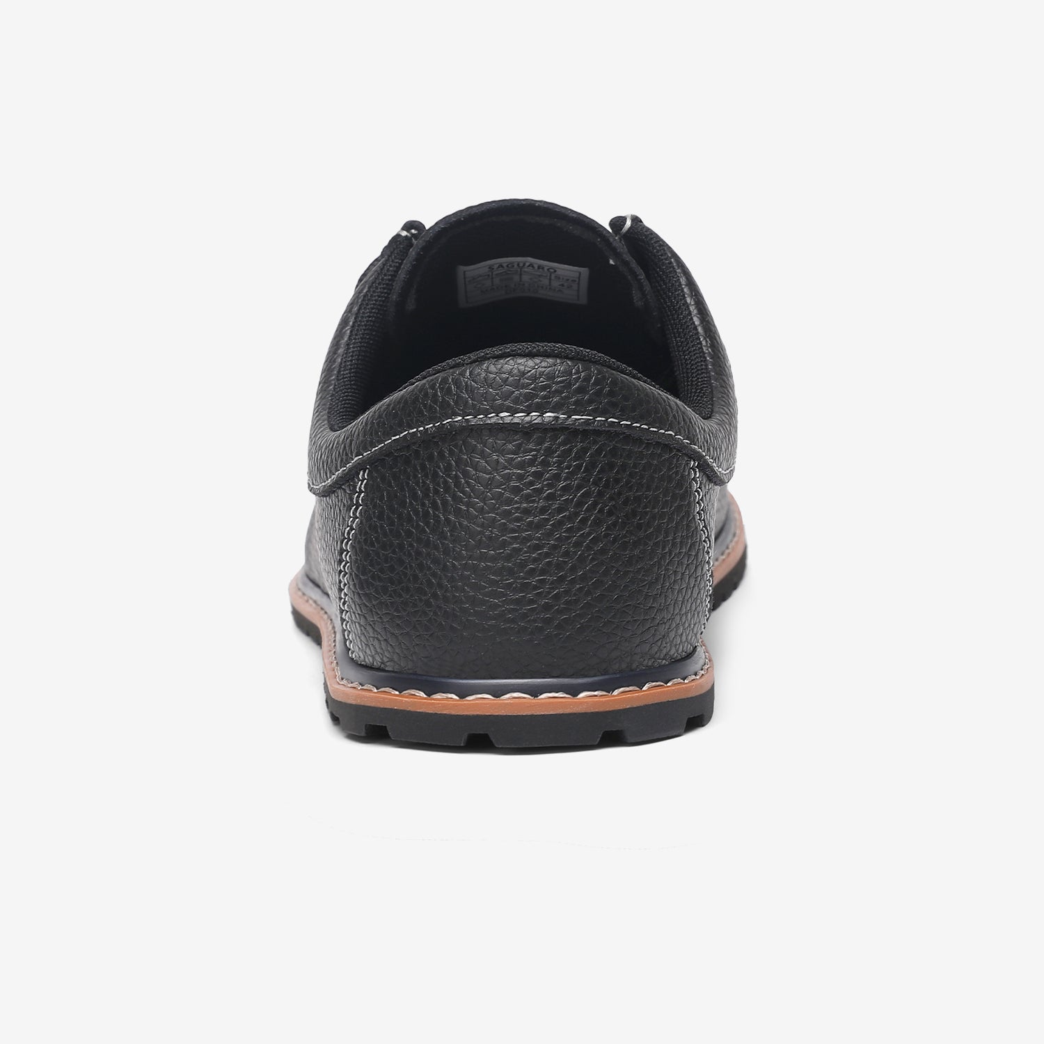 Fersenansicht der handgenähten Damen Casual Loafer