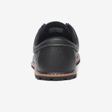 Fersenansicht der handgenähten Damen Casual Loafer