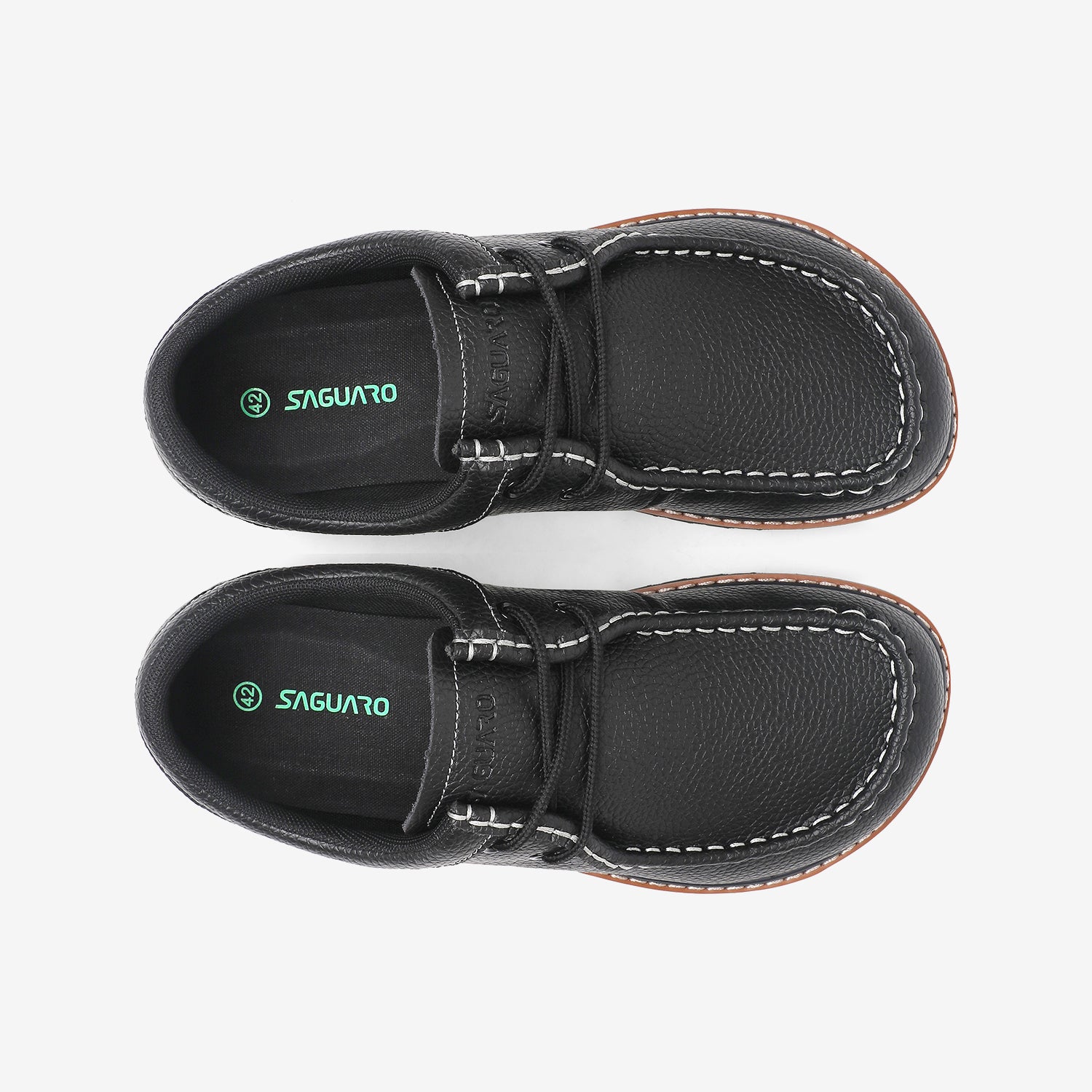 Draufsicht der leichten Herren Casual Loafer