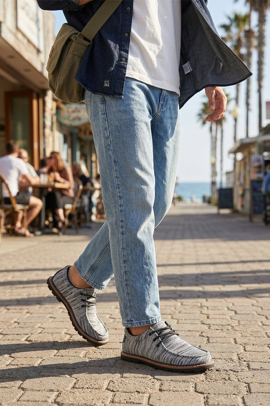 Barfußschuhe mit breiter Zehenbox für Stadtspaziergänge und den Arbeitsweg